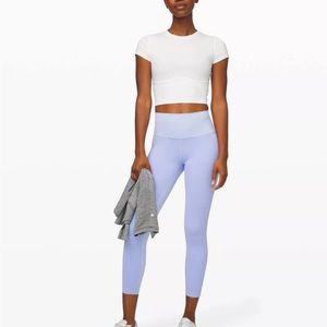 Lululemon Wunder Under HR Tight 25” FLux LAVD size 10